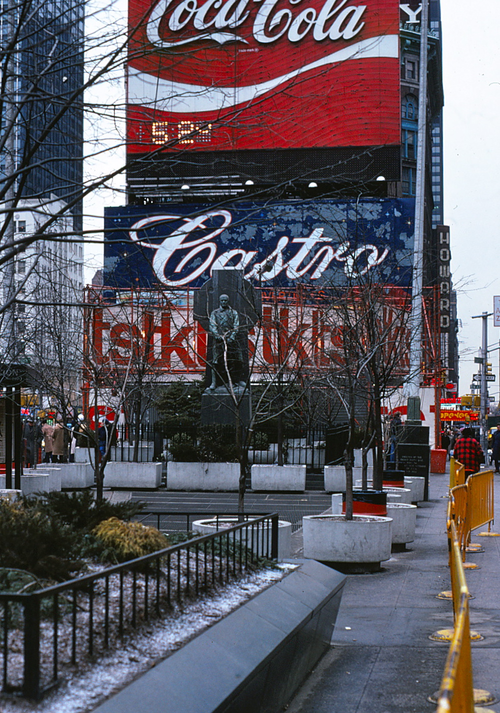 Photo of Times Square in 1984.