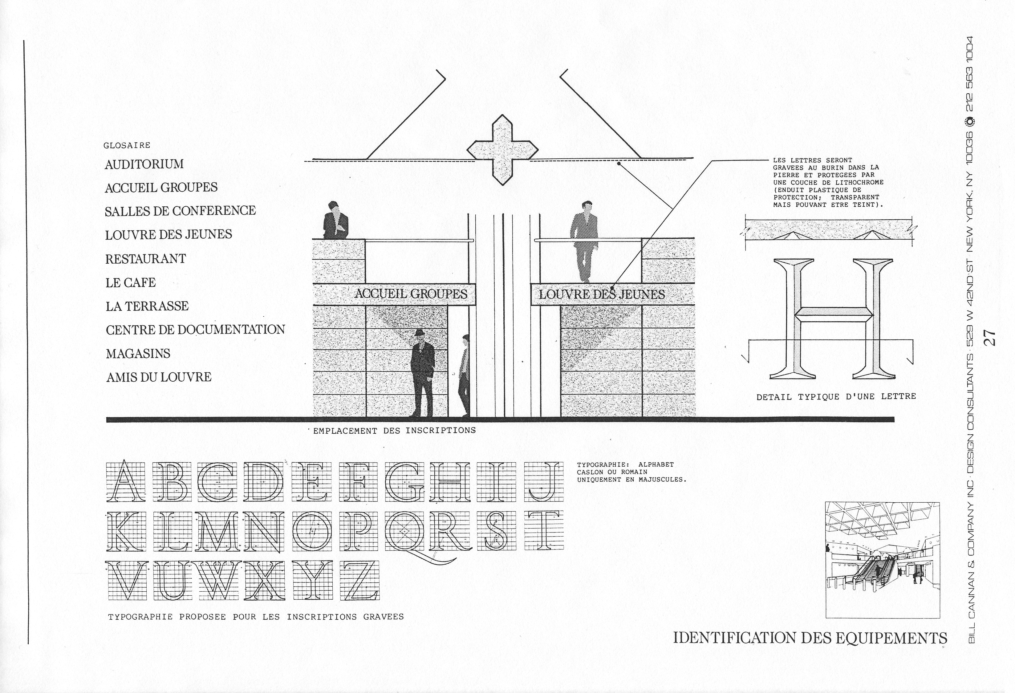 Louvre proposal sketch 28.