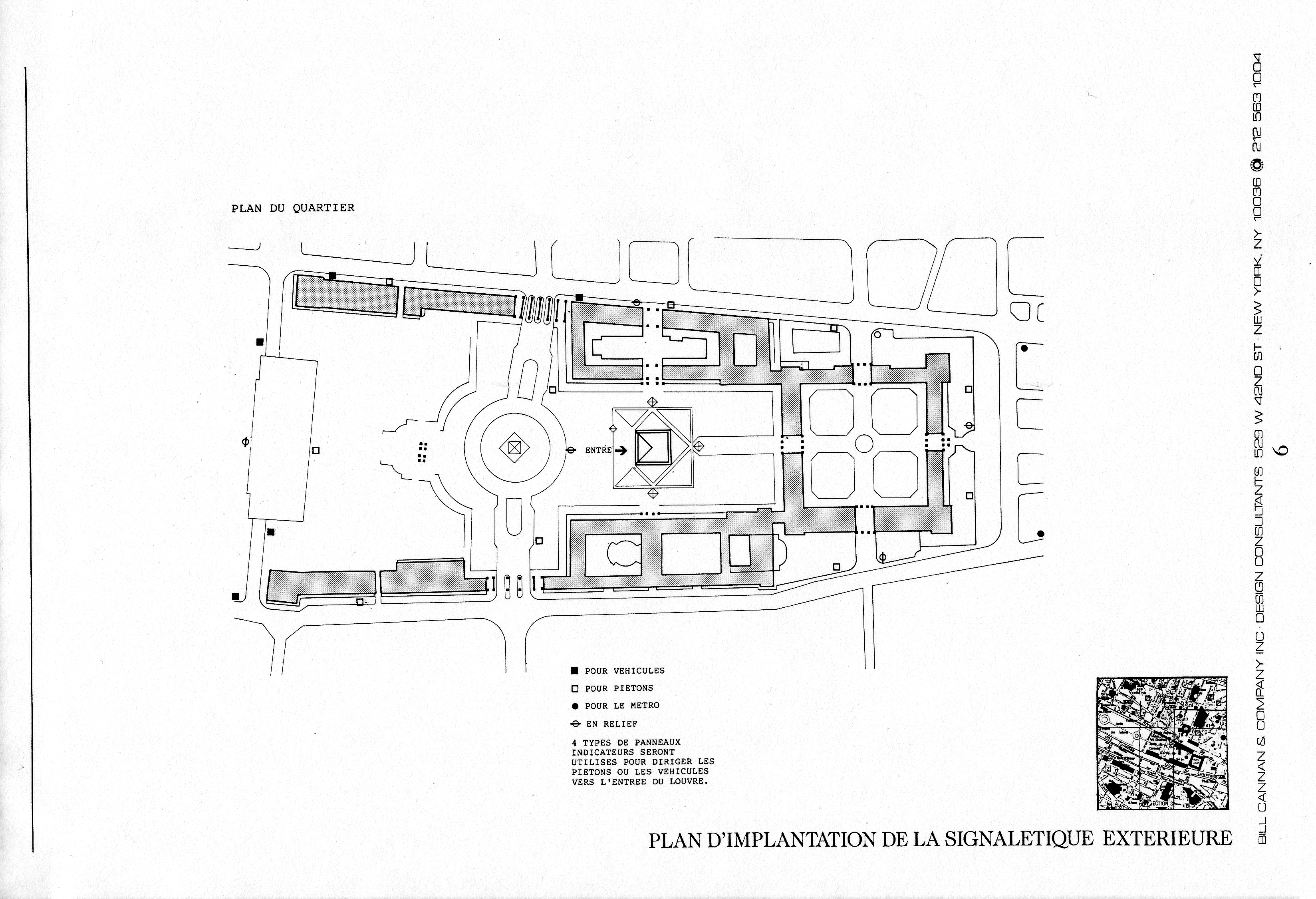 Louvre proposal sketch 7.