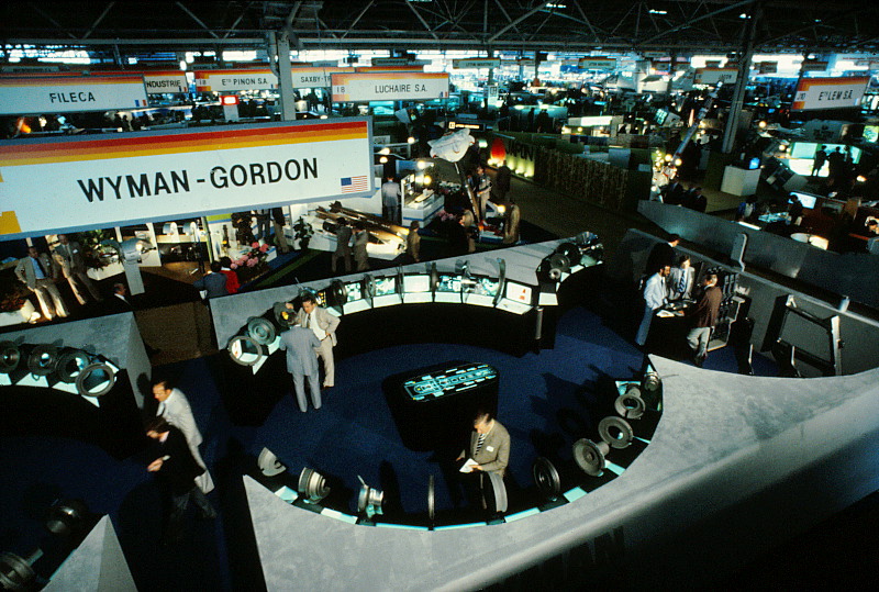 The view from above the exhibit, looking right.