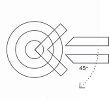 Further logo development using a circle