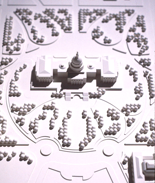 Capitol building grounds map