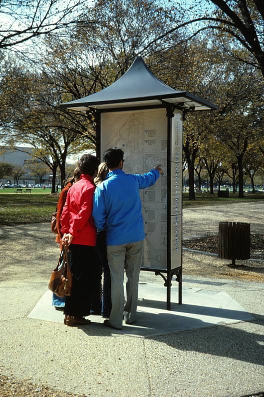 National Mall map detail