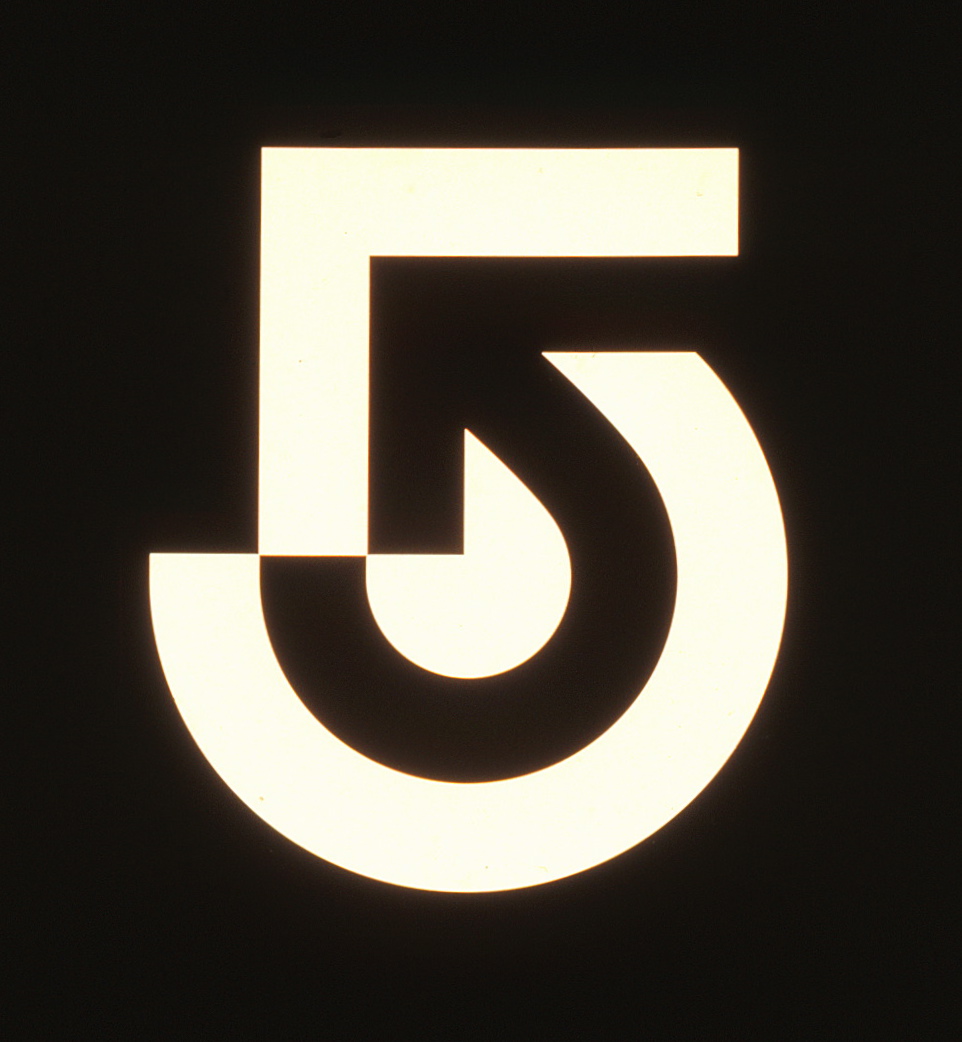 Reversed colored logo